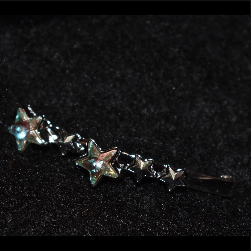 SWAROVSKI crystal star barrette